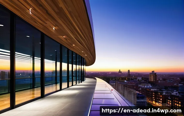 에너지 포지티브 건축과 세대 간 지속 가능성 - **Prompt:** A breathtaking, cutting-edge architectural marvel, an energy-positive building harmoniou...